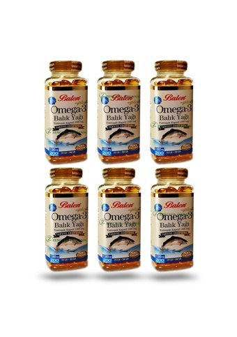 Balen Omega 3 Balık Yağı Kapsül 1380 mg 6x200 Adet