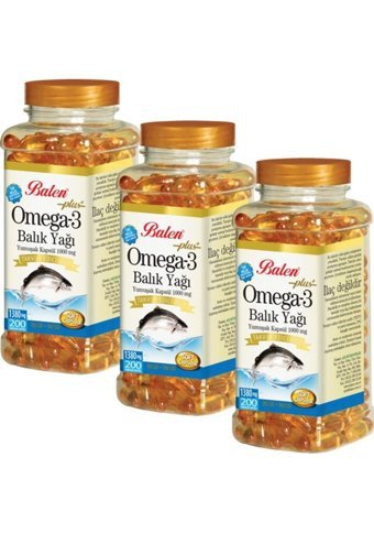 Balen Omega 3 Kapsül 1380 mg 3x200 Adet