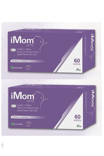 Imom Latte Omega 3 Kapsül 120 Adet