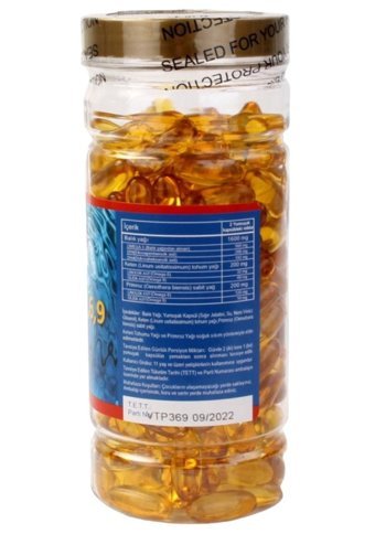 Vitapol 3-6-9 Omega 3 Balık Yağı Kapsül 3x200 Adet