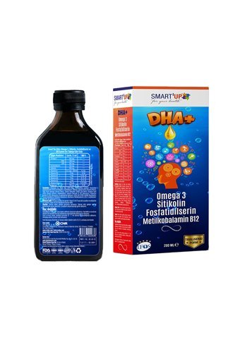 Smart Up Sitikolin Omega 3 Balık Yağı Şurup 200 ml