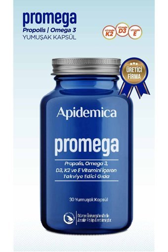 Apidemica Promega Omega 3 Kapsül 700 mg 30 Adet