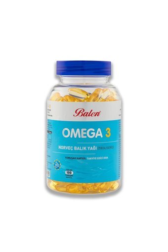 Balen Omega 3 Balık Yağı Kapsül 1380 mg 2x100 Adet