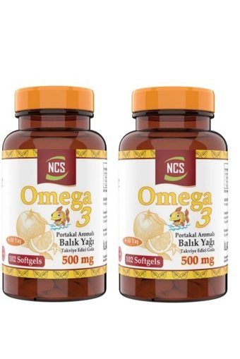 Ncs Omega 3 Balık Yağı Kapsül 500 mg 204 Adet