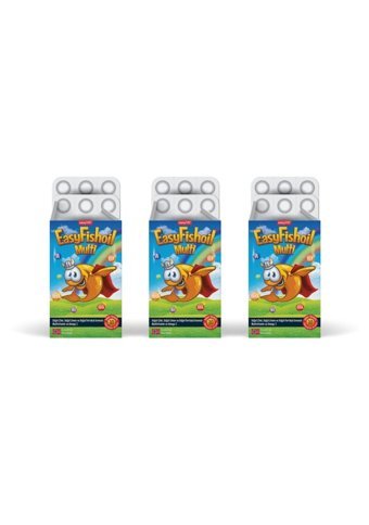 Easyvit Easy Fishoil Çiğnenebilir Omega 3 Tablet 500 mg 90 Adet
