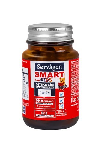 Sorvagen Smart Kids Omega 3 Kapsül 60 Adet