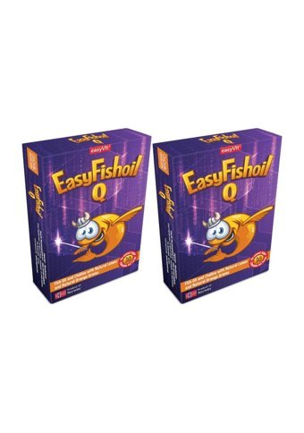 Easyvit Easy Fishoil Q Kids Çiğnenebilir Omega 3 Tablet 655 mg 60 Adet