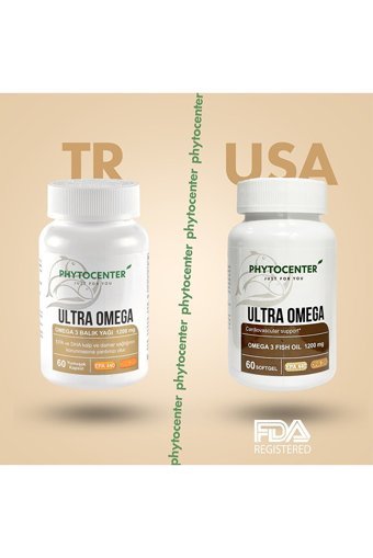 Phytocenter Ultra Omega 3 Balık Yağı Kapsül 1200 mg 60 Adet