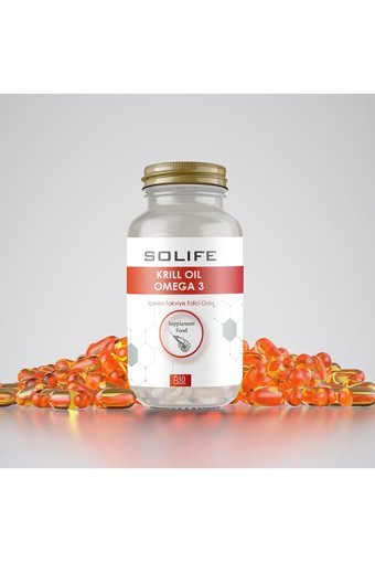 Solıfe Krill Oil Omega 3 Kapsül 30 Adet