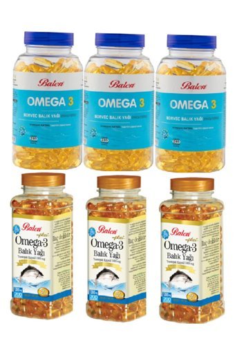 Balen Omega 3 Balık Yağı Kapsül 1380 mg 1200 Adet