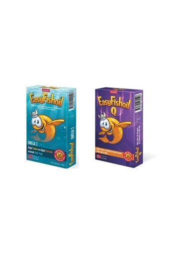 Easyvit Easy Fishoil Çiğnenebilir Omega 3 Tablet 655 mg 60 Adet