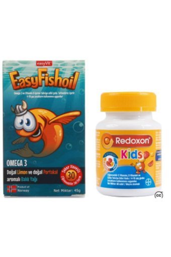 Easyvit Easy Fishoil Çiğnenebilir Omega 3 Balık Yağı Tablet 600 mg 30+60 Adet