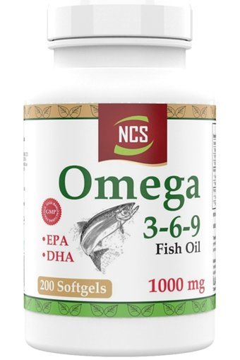 Ncs Omega 3 Tablet-Kapsül 1000 mg 120+200 Adet