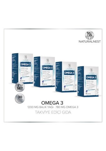 Naturalnest Omega Balık Yağı 3 Kapsül 1200 mg 240 Adet