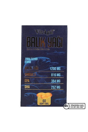 Vitagil Allergo Omega 3 Balık Yağı Kapsül 1200 mg 60 Adet