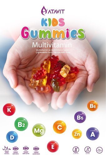 Atavit Kids Gummies Çiğnenebilir Omega 3 Tablet 180 Adet
