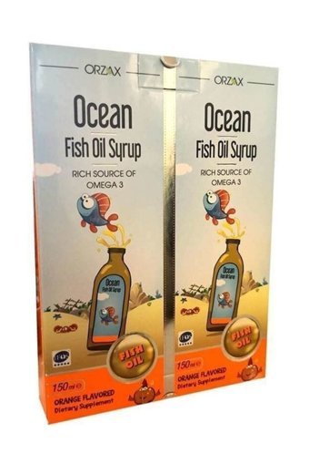 Orzax Ocean Omega 3 Balık Yağı Şurup 150 ml