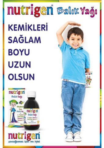 Nutrigen Omega 3 Balık Yağı Şurup 200 ml