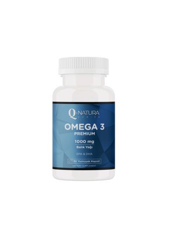 Q Natura Series Premium Omega 3 Kapsül 1000 mg 30 Adet
