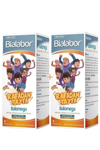 Biolabor Balomega Omega 3 Balık Yağı Şurup 200 ml 2 Adet