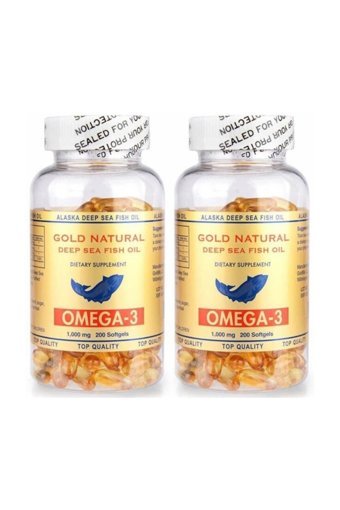 Gold Natural Omega 3 Balık Yağı Kapsül 1000 mg 2x100 Adet