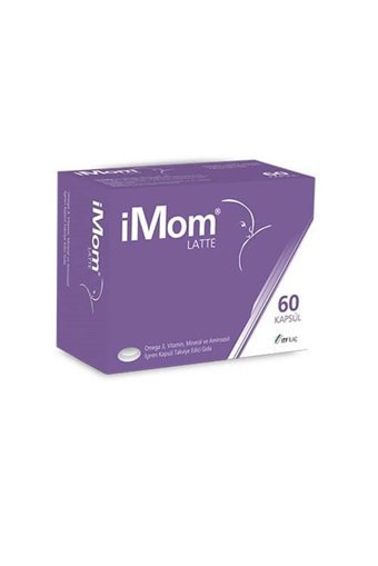 Imom Latte Omega 3 Kapsül 60 Adet
