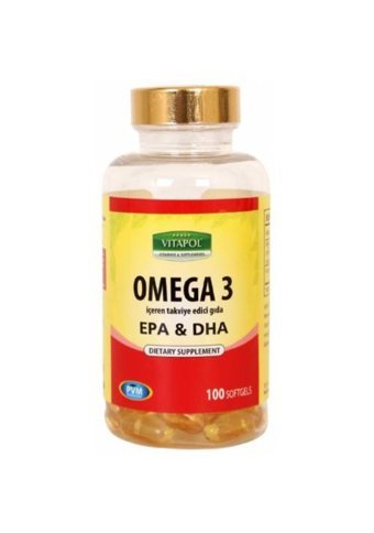 Vitapol Omega 3 Balık Yağı Kapsül 2x100 Adet