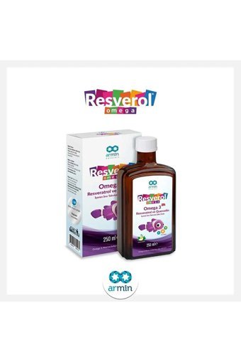 Armin Resverol Omega Omega 3 Balık Yağı Şurup 250 ml