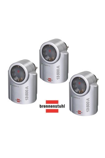 Brennenstuhl 1506950 Tekli Soket Kablosuz Tekli Akım Korumalı Priz
