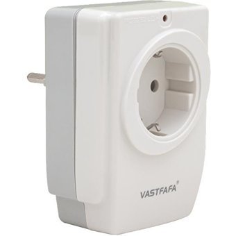 Vastfafa Sm-120U Tekli Soket 2'li USB Kablosuz Tekli Akım Korumalı Priz