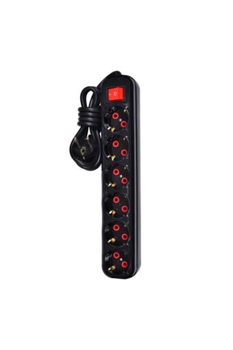 Smart Socket 6'lı Soket 1.5 metre Kablolu Tekli Akım Korumalı Priz