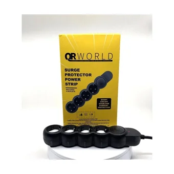 Qr World Surge Protector 4'lü Soket Kablolu Çiftli Akım Korumalı Priz