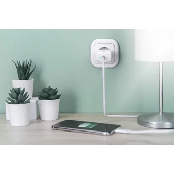 Digitus Da-10196 Tekli Soket Kablosuz Tekli Akım Korumalı Priz