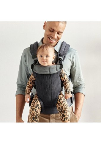 BabyBjörn Harmony 3D 3.5-15 kg Kapasiteli Oturaklı Her Yöne Kanguru Lacivert