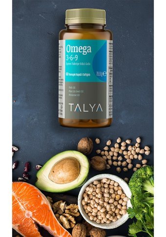 Talya 3-6-9 Omega 3 Kapsül 1700 mg 60 Adet