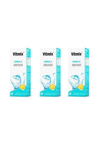 Vitmix Omega 3 Balık Yağı Şurup 100 ml 3 Adet