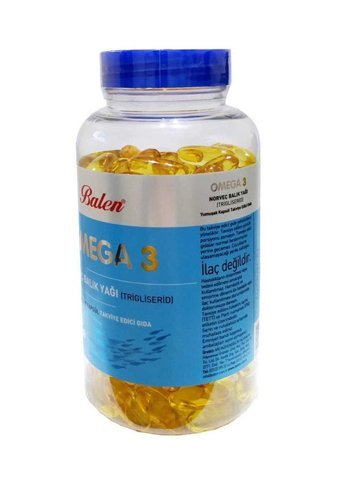 Balen Omega 3 Balık Yağı Kapsül 1380 mg 2x200 Adet