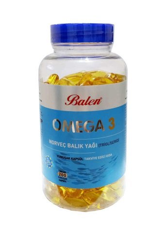 Balen Omega 3 Balık Yağı Kapsül 1380 mg 2x200 Adet