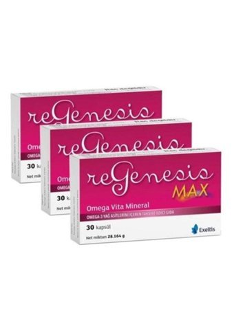 Regenesis Max Omega 3 Kapsül 3x30 Adet