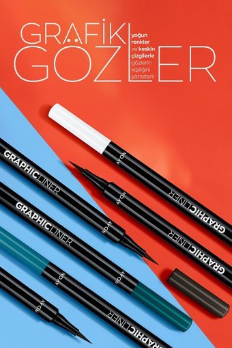 Avon Graphic Suya Dayanıklı Mat Pastel Yeşil Kalem Eyeliner