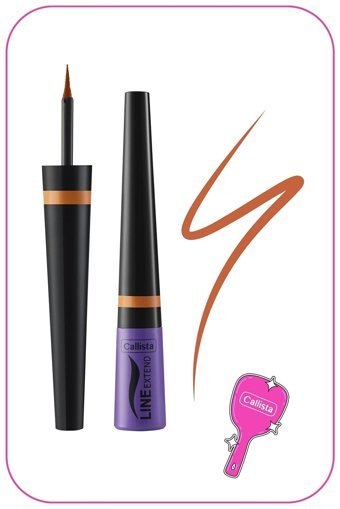 Callista Line Extend No:04 Mat Pastel Turuncu Likit Eyeliner