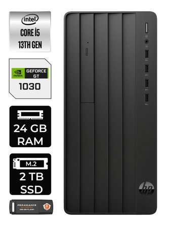HP Pro Tower 290 G9 8T2W9ES Harici GeForce RTX 3060 Ti Intel Core i5 13500 24 GB Ram 2 TB SSD Tower Windows 11 Home Masaüstü Bilgisayar + PER4 BELLEK