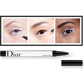 Dior Line Star No:001 Suya Dayanıklı Mat Pastel Beyaz Kalem Eyeliner