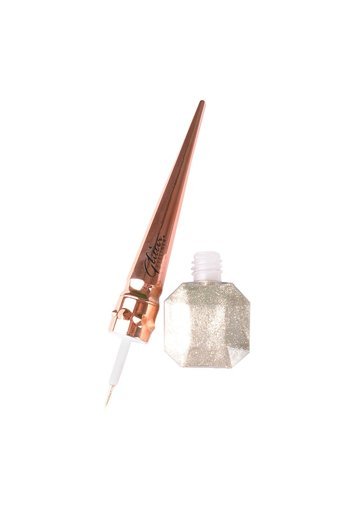 Kelly Pop Glitter Pastel Gümüş Likit Eyeliner
