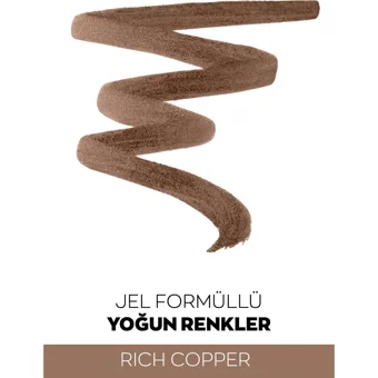 Avon Rich Copper Parlak Pastel Kahverengi Kalem Eyeliner