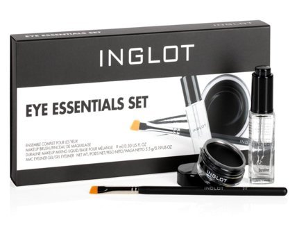 Inglot No:01 Suya Dayanıklı Mat Pastel Siyah Jel Eyeliner