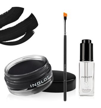Inglot No:01 Suya Dayanıklı Mat Pastel Siyah Jel Eyeliner