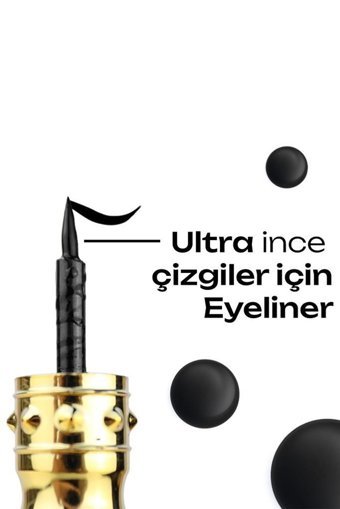 Iman Of Noble Suya Dayanıklı Mat Pastel Siyah Likit Eyeliner