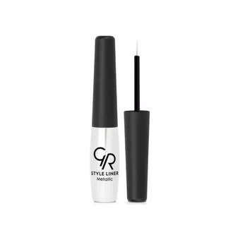 Golden Rose No:07 Suya Dayanıklı Metalik Pastel Beyaz Likit Eyeliner