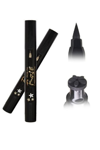 Avokado Çift Taraflı Suya Dayanıklı Mat Pastel Siyah Kalem Eyeliner
